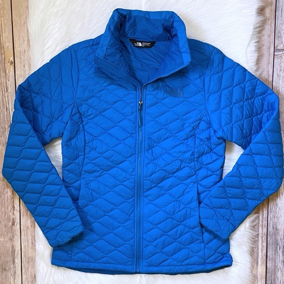 The North Face Jackets \u0026 Coats | The North Face Womens Thermoball Full Zip Jacket | Color: Blue | Size: L | Kkchouk1's Closet